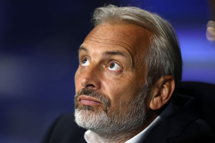 Sébastien Desabre gerði flotta hluti með Kongómenn á HM en dagurinn í gær endaði ekki vel fyrir hann.