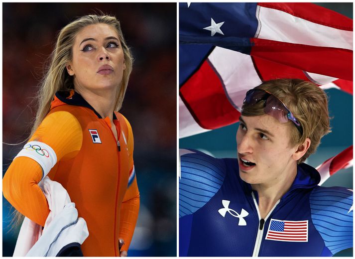 Hin hollenska Jutta Leerdam og hinn bandaríski Jordan Stolz hafa bæði unnið til verðlauna í 500 og 1000 metra skautahlaupi á þessum Ólympíuleikum.
