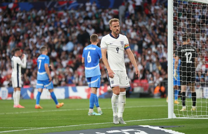 England tapaði gegn Íslandi í aðdraganda mótsins.