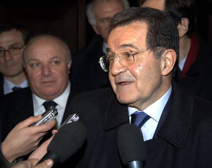 Romano Prodi, forsætisráðherra Ítalíu.
