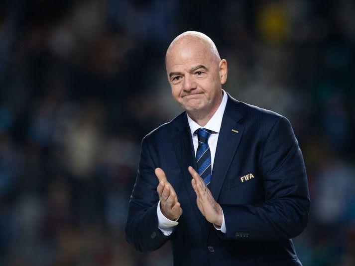 Gianni Infantino er forseti FIFA.