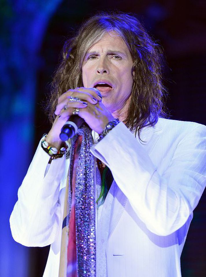 steven tyler söngvarinn mætti óvænt í draggi í áheyrnarprufuna.
nordicphotos/getty
