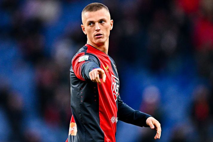 Albert Guðmundsson hefur verið að gera góða hluti hjá Genoa.