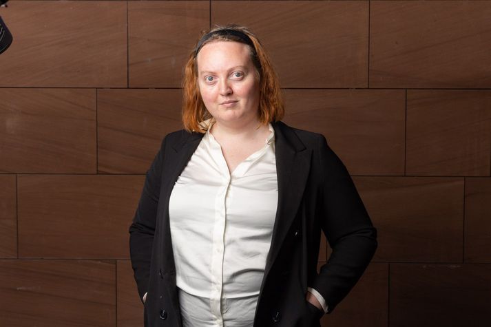 Alexandra Briem, borgarfulltrúi Pírata, mætti á íbúafund í Grafarvogi þar sem mörgum var heitt í hamsi.