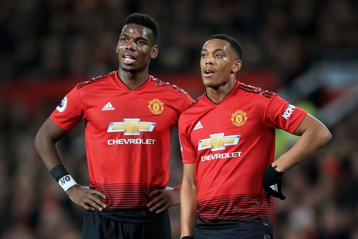 Pogba nýtur ekki aðstoðar Martial gegn Íslandi