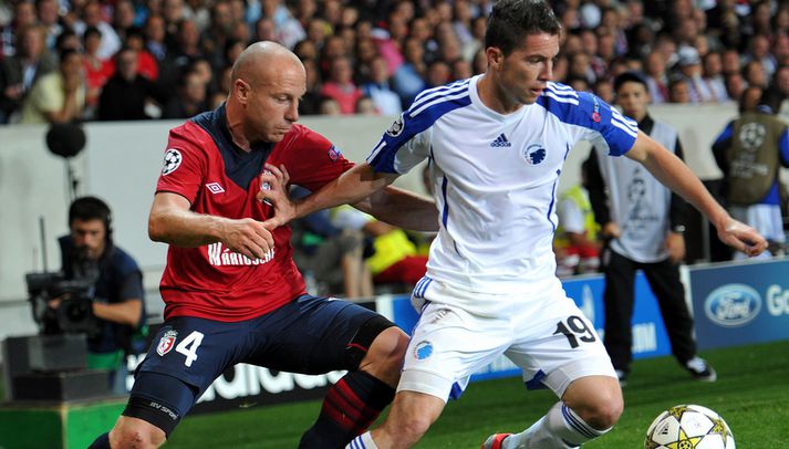 Bryan Oviedo í leik með FCK.