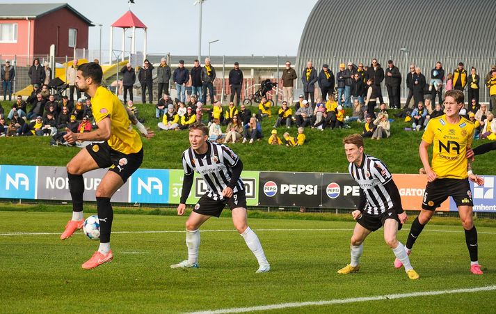 Marko Vardic skoraði mark í dag