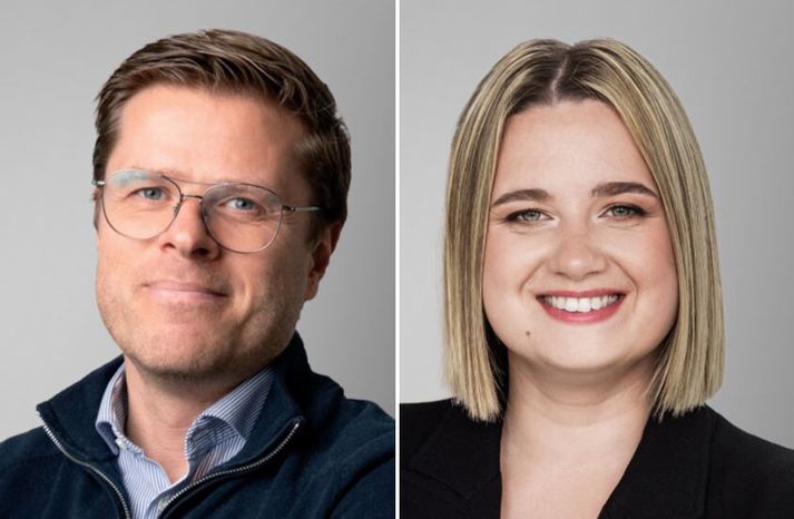 Gunnar Hafsteinsson og Lina Zygele.