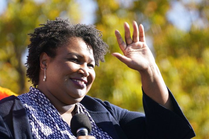 Stacey Abrams var frambjóðandi Demókrata til ríkisstjóra í Georgíu árið 2018. Hún stefnir að því að vera það aftur á næsta ári.