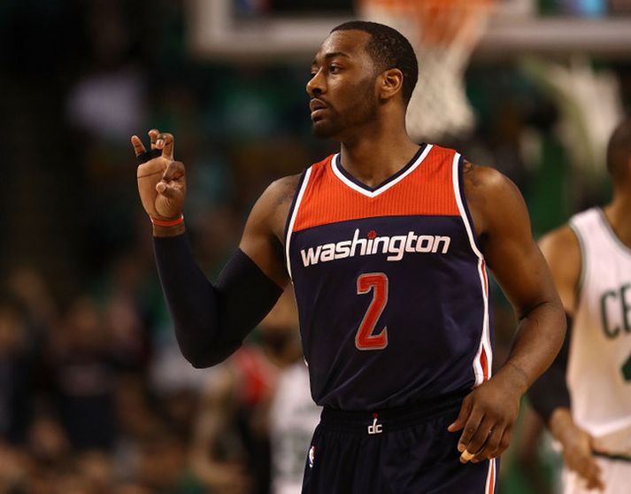 John Wall verður áfram í Washington í dágóðan tíma