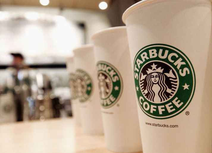 Starbucks er eitt vinsælasta kaffihúsið vestanhafs.