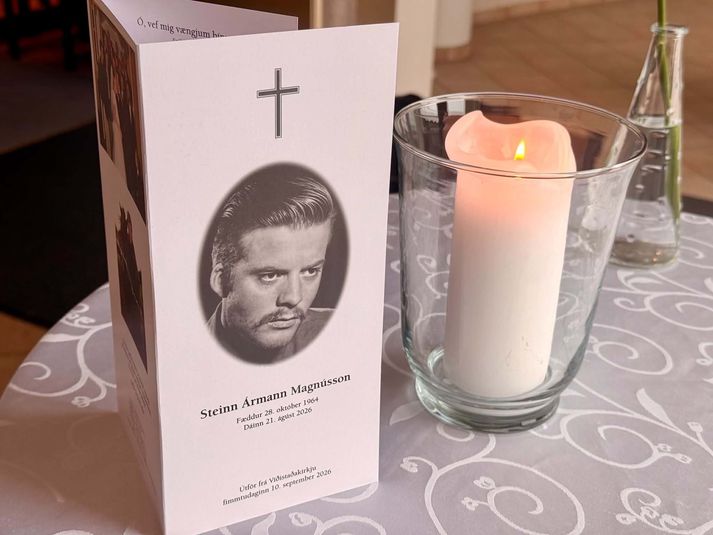 Steinn Ármann hefði orðið 62 ára þann 28. október næstkomandi.