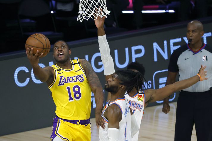 Waiters í leik með Lakers.