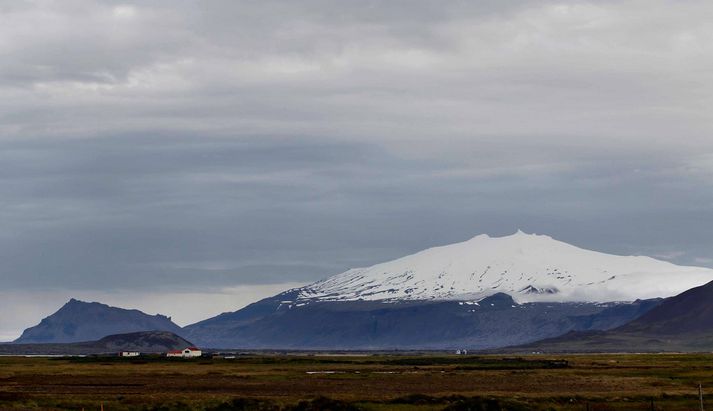 Björgunarsveitir á Vesturlandi tóku þátt í leitinni. 