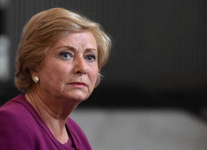 Frances Fitzgerald var dómsmálaráðherra Írlands á árunum 2014 til 2017.