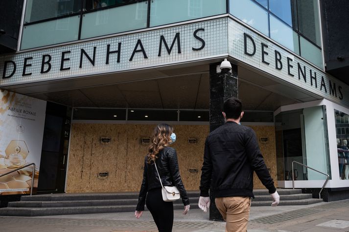 Debenhams óskaði eftir gjaldþrotameðferð í apríl síðastliðnum, í annað skipti á einu ári. 