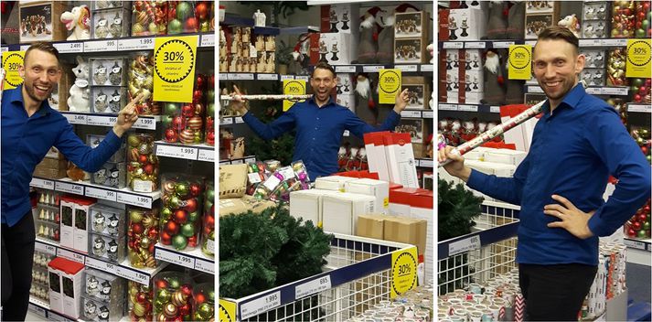 Það er alltaf fjör í kringum Ívar.