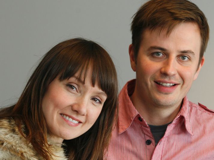 Bergþóra Guðnadóttir og Jóel Pálsson.