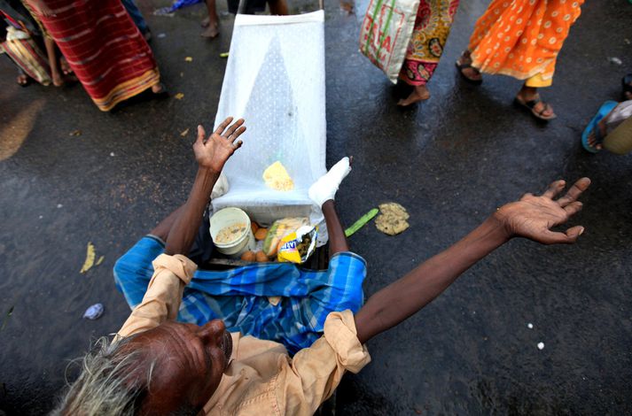 Yfirvöld í Hyderabad vilja betlara burt fyrir nóvemberlok.