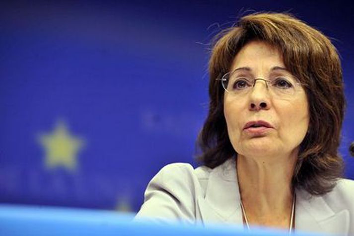 María Damanaki, sjávarútvegsstjóri ESB.