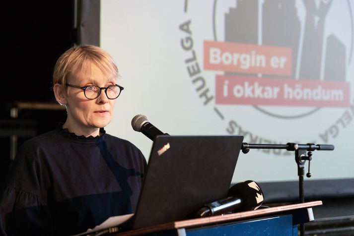 Sólveig Anna Jónsdóttir, formaður Eflingar.