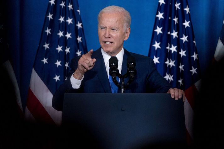 Joe Biden, forseti Bandaríkjanna.