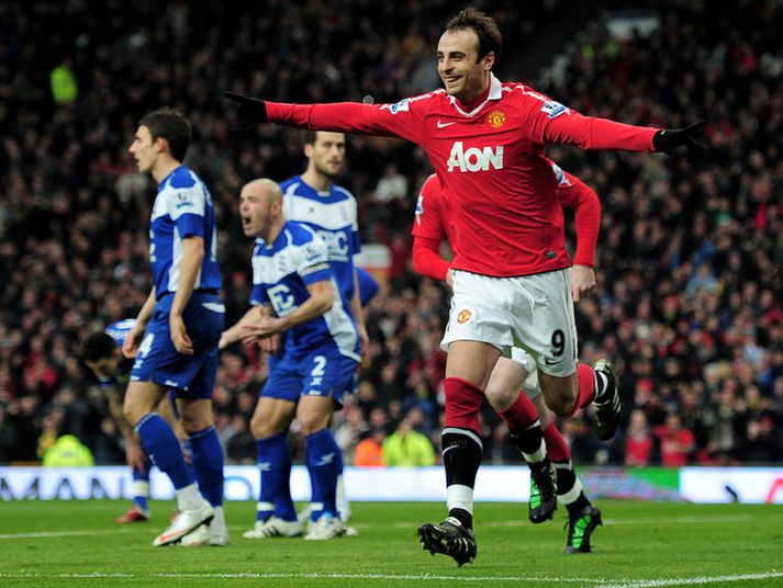 Dimitar Berbatov er búinn að skora þrjár þrennur á tímabilinu.