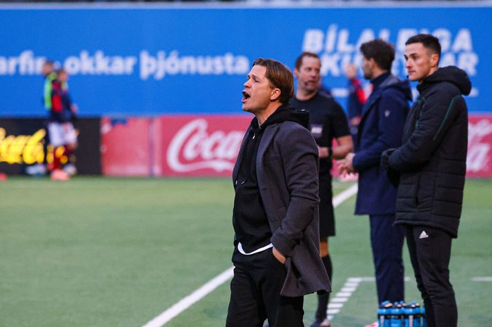 Jóhannes Karl Guðjónsson er á sínu fyrsta tímabili með FH.