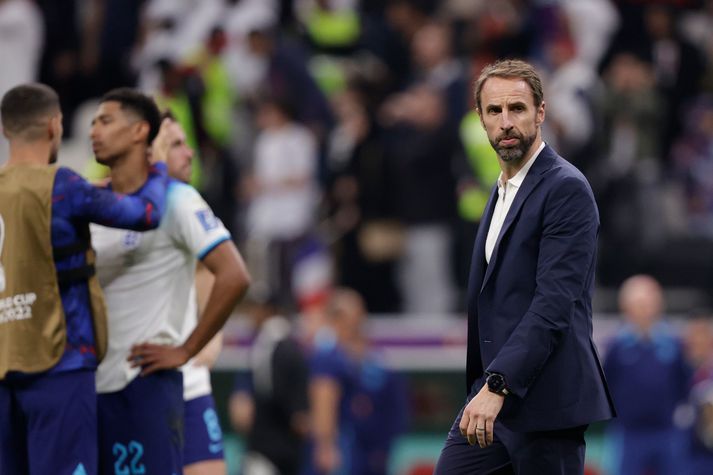 Gareth Southgate hefur stýrt enska landsliðinu frá árinu 2016.