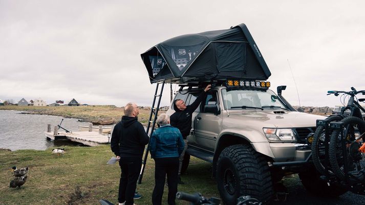 Topptjöld og vagnar mæta þörfum þeirra sem vilja ferðast létt, ekki með neitt í eftirdragi en samt með allan nauðsynlegan búnað.