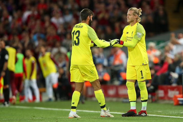 Alisson hefur tekið við hönskunum af Karius