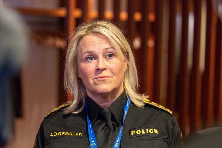 Sigríður Björk Guðjónsdóttir ríkislögreglustjóri fundaði með ráðherrum ríkisstjórnar í morgun.
