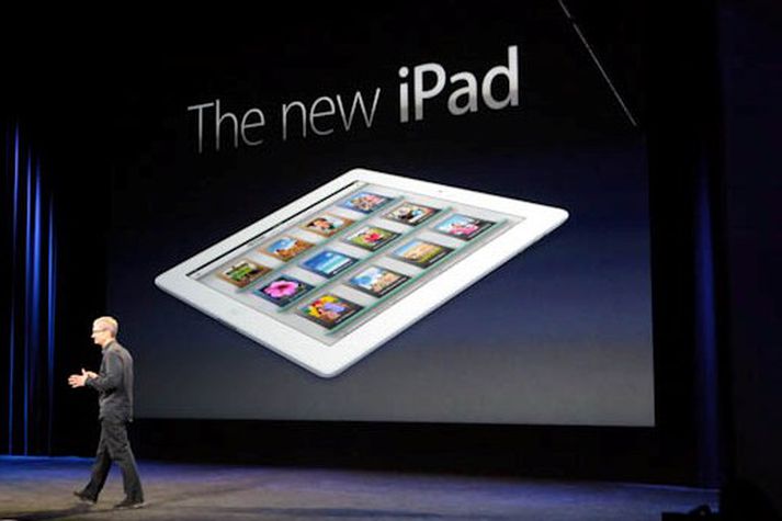 Tim Cook, forstjóri Apple, kynnir nýju útgáfuna í dag.