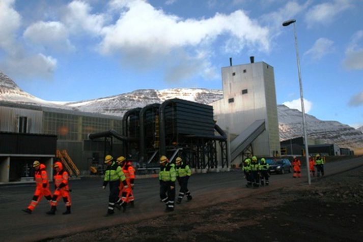 Álverið á Reyðarfirði.