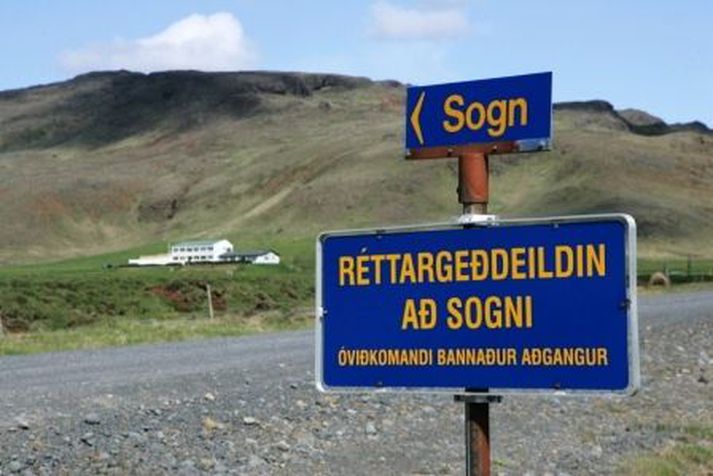 Fimm manns dvelja á réttargeðdeildinni sem nú er staðsett á Sogni.