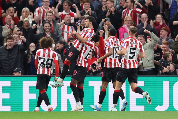Sunderland sótti í langþráðan sigur í Evrópudeildinni.