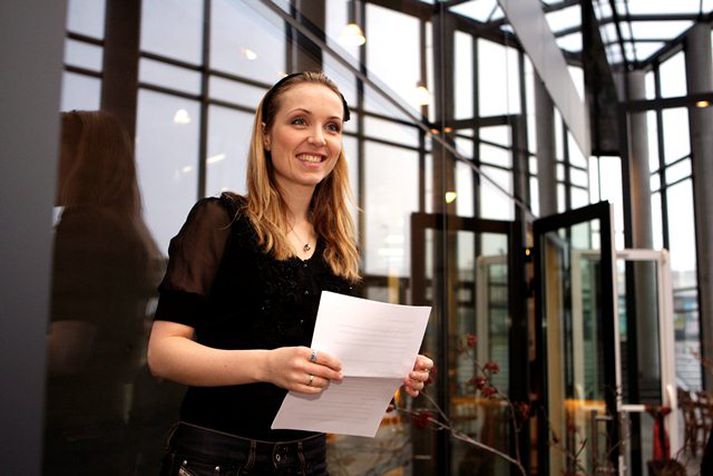 Þórdís Elva Þorvaldsdóttir leikkona.