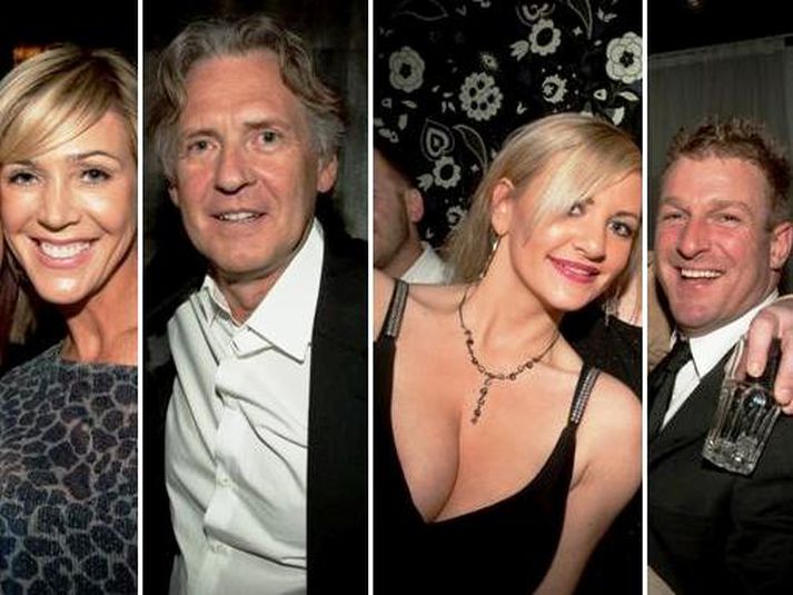 Troðfullt var út úr dyrum á Hótel Borg á laugardaginn. Jón Ólafsson og Fjölnir Þorgeirsson voru á meðal gesta. MYNDIR/Thorgeir.com