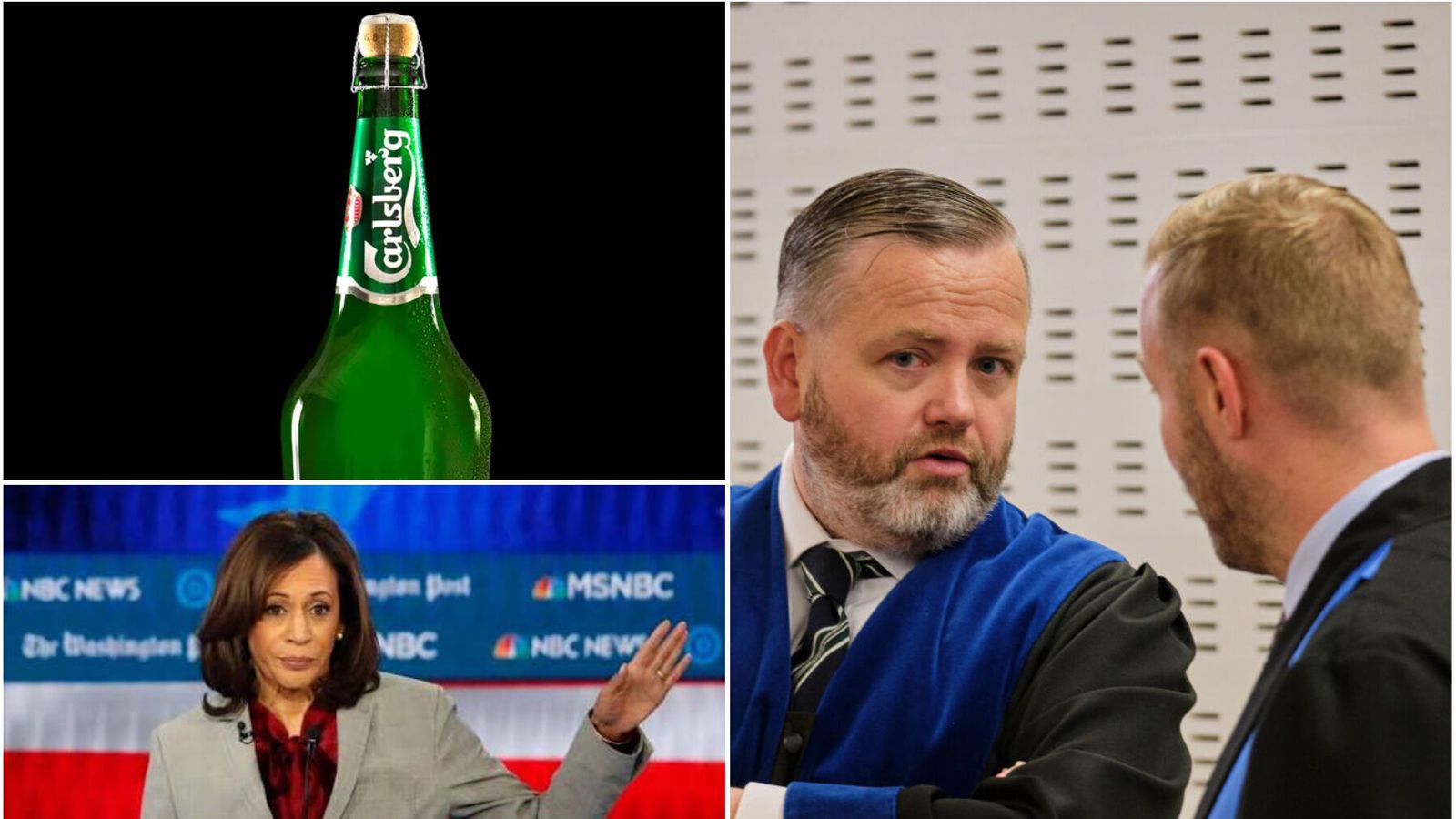Carlsberg og Kamala komu við sögu í málsvörnum