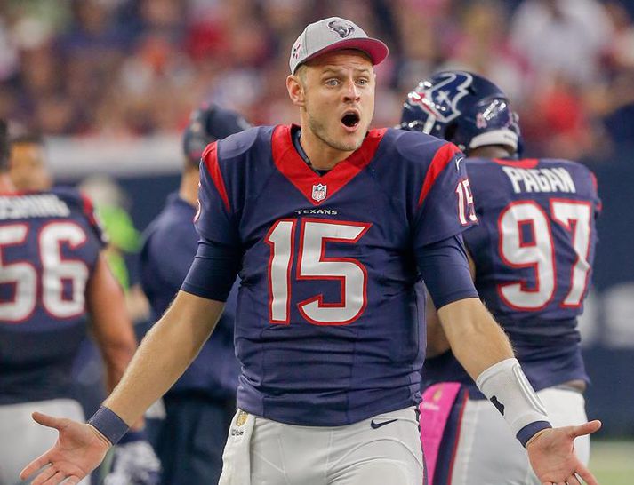 Ryan Mallett fer ekki aftur í þennan búning.