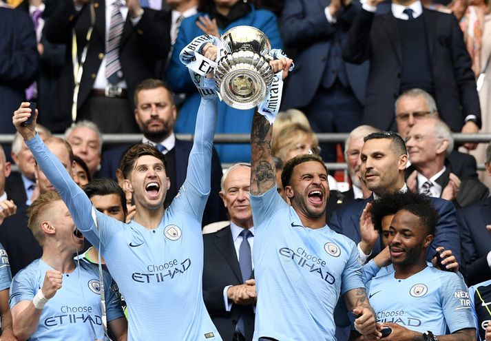 Manchester City varð bikarmeistari á síðasta tímabili.