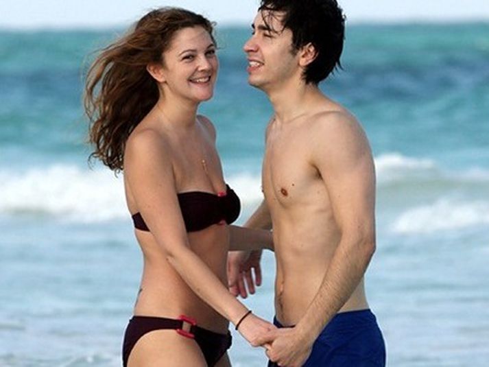 Drew Barrymore og Justin Long.