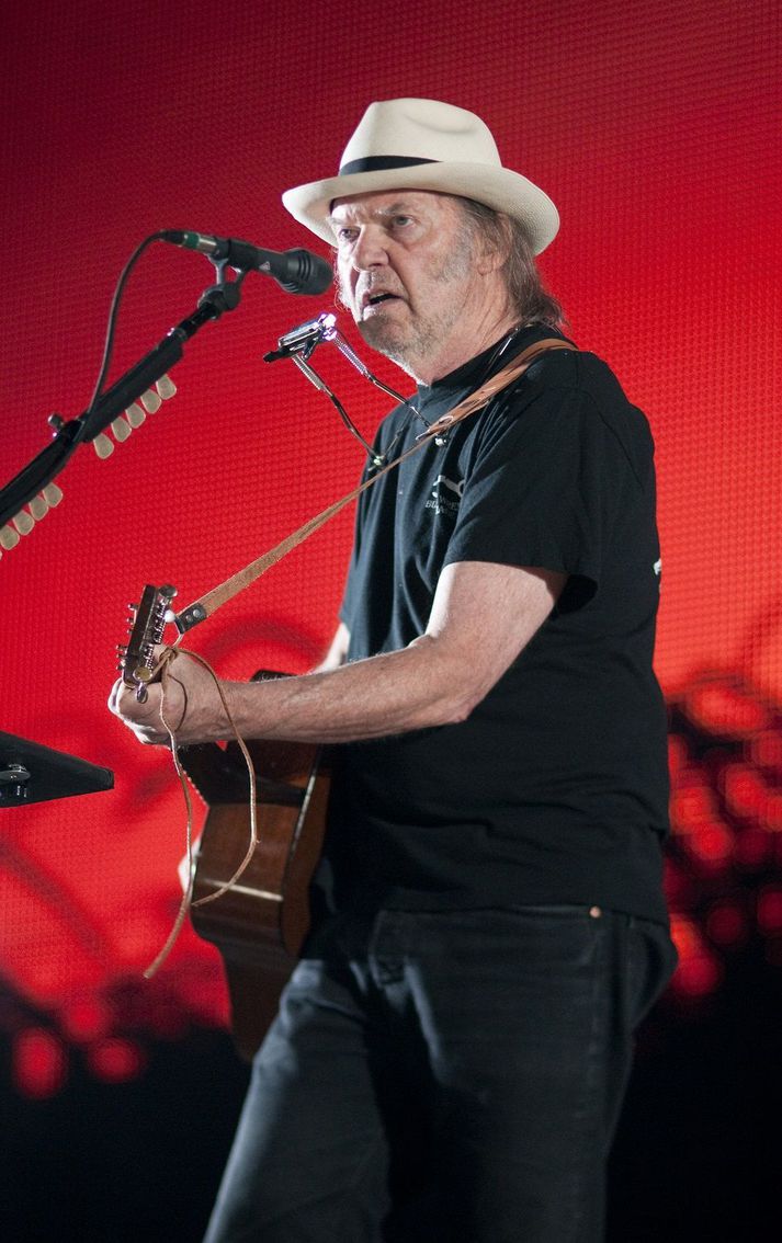 Neil Young er hörkutónlistarmaður.