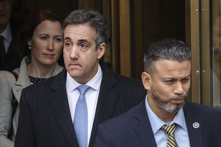 Dómstóll í New York dæmdi í desember Michael Cohen í þriggja ára fangelsi.