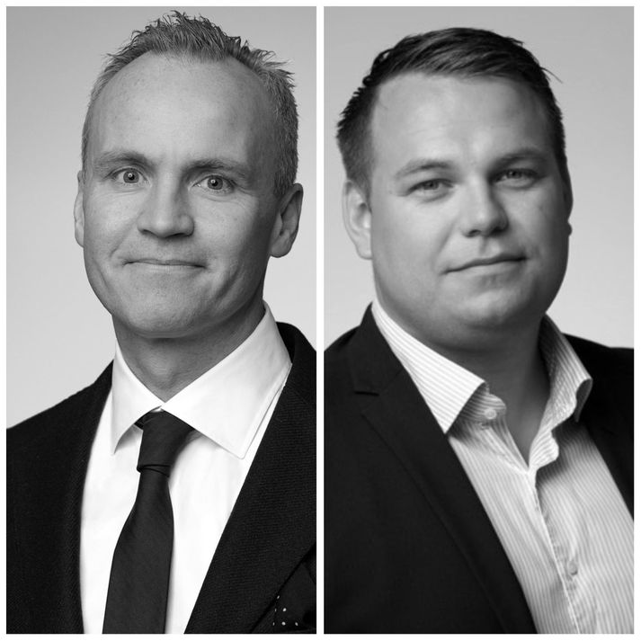 Björn Hjaltested Gunnarsson og Tryggvi Páll Hreinsson.
