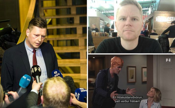 Arnór Hauksson er þýðandi hjá Stöð 2.