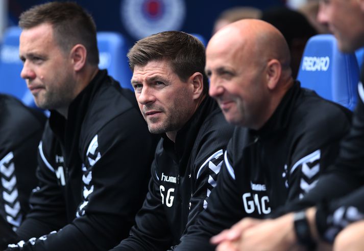Steven Gerrard er þjálfari Rangers. Hann tók við liðinu í sumar.