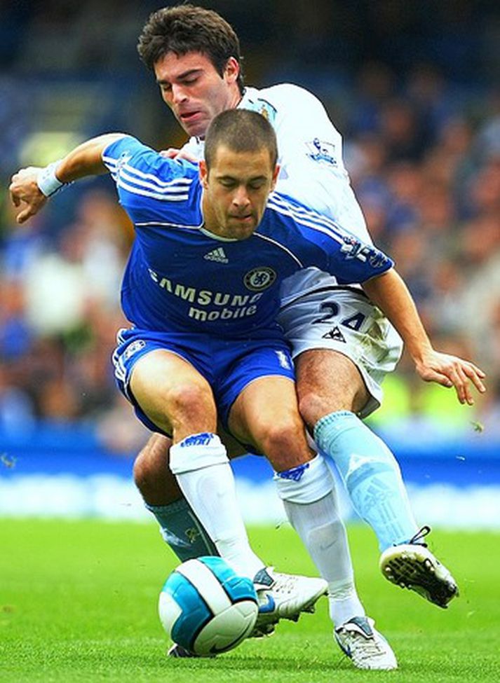 Joe Cole í leik með Chelsea.
