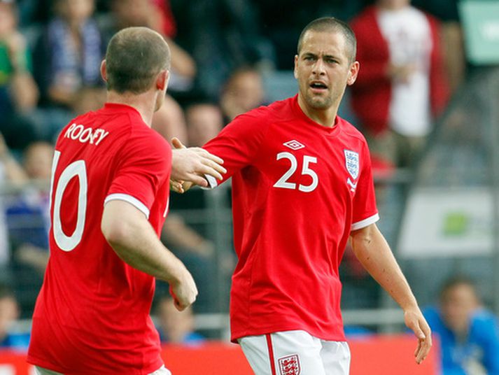 Joe Cole í landsleik á dögunum.