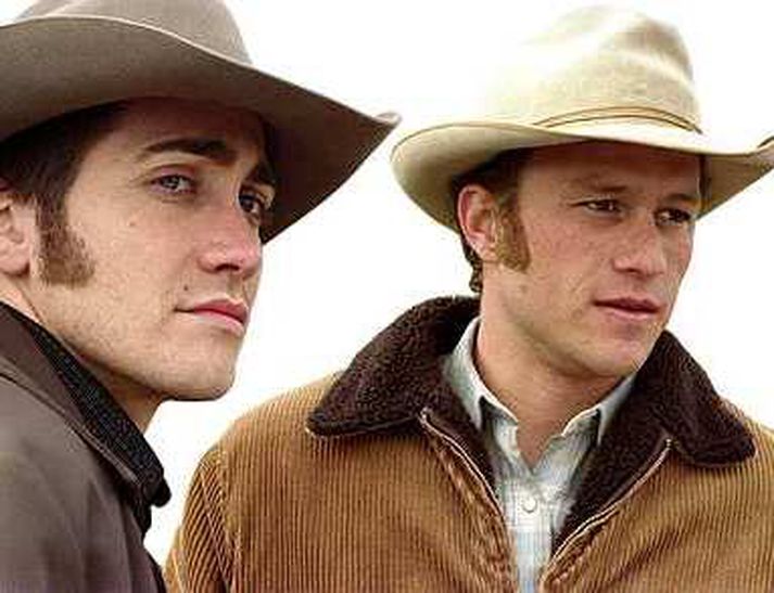 Jake Gyllenhaal og Heath Ledger léku aðalhlutverk í myndinni.